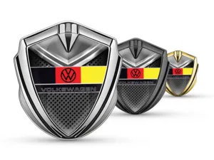 VW Badge Auto Max Stile Robusto Disegno